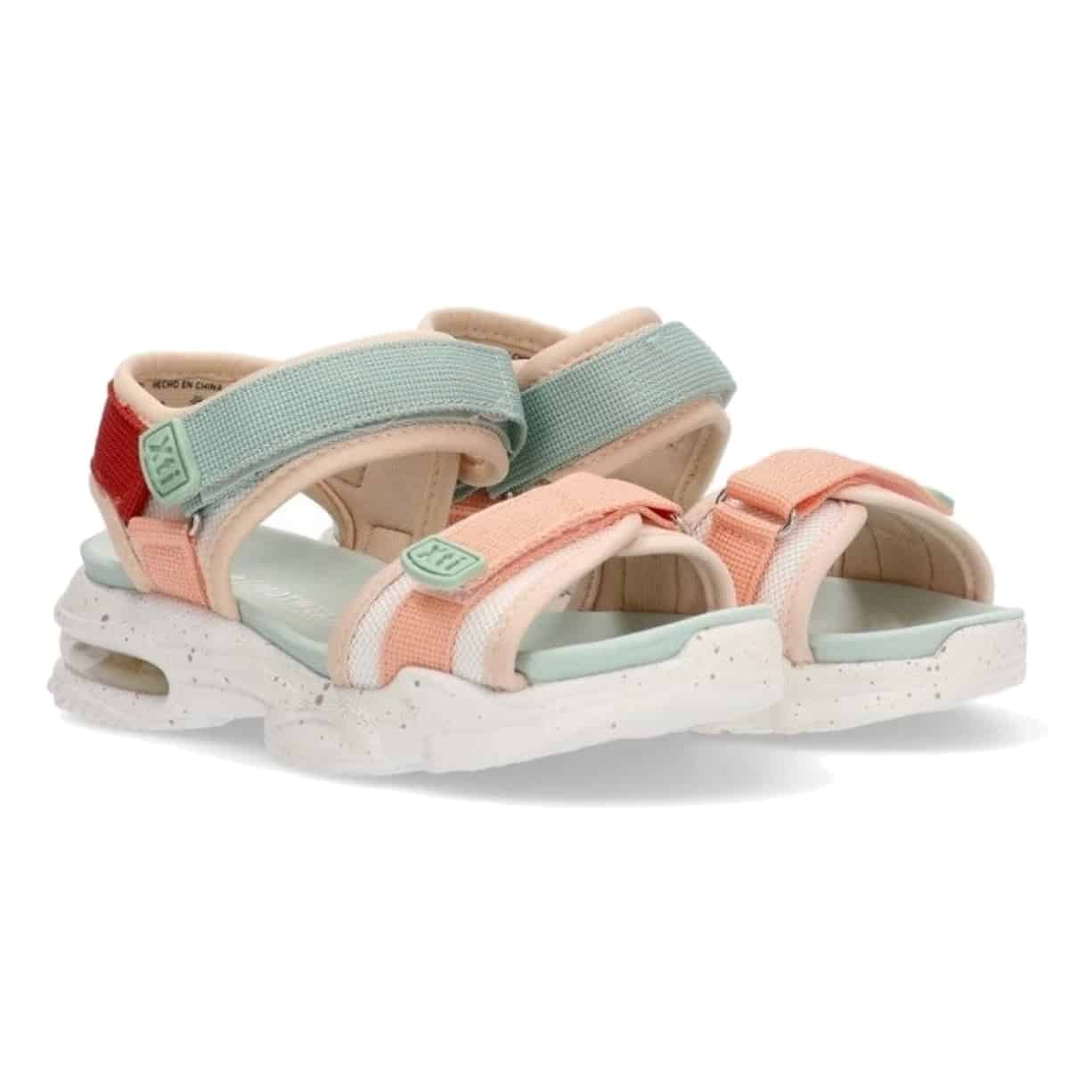 Xti Παιδικά Πέδιλα με Αερόσολα Mint Coral - Image 3