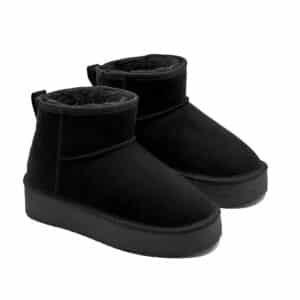 Alternative view of B&W Παιδικές Αδιάβροχες Μπότες Black